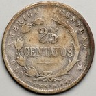 1890 Costa Rica 25 Centavos
