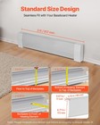 Vevor 3 Ft Baseboard Heater Covers Premium Series Standard For Bedroom White