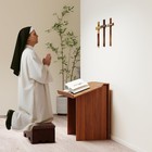 Kneeler For Praying  Wooden Prayer Kneeler With Storage  Prayer Bench Stool For