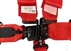 Sfi Date 2026 Red 5 Point 3  Wide Safety Race Harness Seat Belt Kit Sfi 16 1
