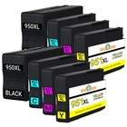 8pk Fits Hp 950xl Black Hp 951xl Ink Cartridges For Hp Officejet Pro 8610 8615 