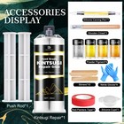 Kintsugi Repair Kit  Upgraded Food Safe Gold   Silver Transparent 
