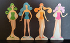Rare Vintage Mod Fashion Flatsy Paper Doll Whitman 1971 Paper Dolls