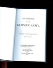  Handbook Of The German Army 1940    Battery Pr  R p Hb New