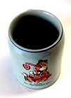 Vintage German Stoneware Beer Stein Oktoberfest Couple Heart Mug 0 5l
