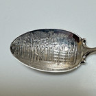 36 Grams Rare Vtg Sterling Lincoln  or Look-alike  Wreath Spoon Not Scrap