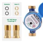 Dn20 Water Meter 3 4 Npt With Pulse Output For Cold Water