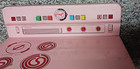 Vtg 1950 s Wolverine Pink Tin Metal Toy Litho Stove Oven 12 h X 5 1 2 w X 11 l