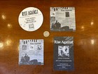Rise Against Sticker   Lot Of 4 -promo  Endgame And More   Free Flag Sticker