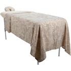 Forpro Premium Designer Flannel 3-piece Massage Sheet Set Island Tranquility For
