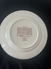 Arkansas Place Of Interest Plate - 10 1 2 Inches - Burgundy   Cream