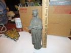 Antique Cast Bronze Woman With Sword Memorial Monument Element Victorian