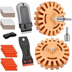 Decal Remover Eraser Wheel Tool Kit  Adhesive Rubber Remover