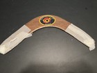 Dream Time Down Under Boomerang From Australia Aboriginal Art Wood Authentic