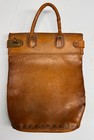 Antique Greulich German Diplomatic Courier Document Locking Leather Carrier Bag