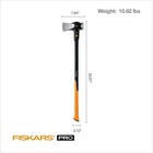 Fiskars 8lb Splitting Maul  36  Shock Absorbing Handle  Forged Steel Blade