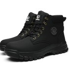 Coransber Womens Steel Toe Boots Lightweight Comfortable Fashion Safety Boots
