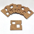 6 Cork Gaskets For Ampico B Player Piano Valve Blocks