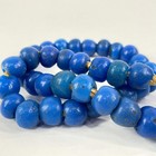 Dogon Bohemian Blue Round Trade Beads