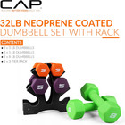 Barbell Neoprene Dumbbell Weights Pairs   Sets   Multiple Colors