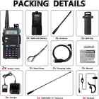 Long Range Walkie Talkie 100 Mile Two Way Radio Charge Headset Waterproof 2 Pack