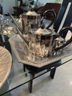 Lunt Paul Revere 5 Piece 100-e Silver Plated Coffee tea  Service Set Vintage