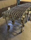 Nestaflex 376 24  W X 270  L Flexible Expandable Skate Wheel Conveyor