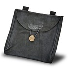 Medieval Renaissance Pirate Fair Costume Suede Leather Pouch Satchel Bag Larp
