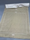 5 Frette Flavio Ivory Half-tone 22   x22    Cotton Napkins Luxury Dining New Set