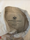 Scouts Youth Medium Official Bsa Cub Scout Short Sleeve Shirt   Khaki  Preowned