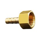 1 8  1 4  3 8  1 2  3 4  Npt X Hose Barb Brass Pipe Fitting Connector Adapter