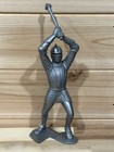 Vintage 1964 Louis Marx   Co 6    Plastic Toy Medieval Knights Set Of 5  1 Damaged