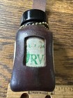 Vintage Lyon   Coulson Leather Buffalo New York Fly Fishing Bottle Holder Orvis