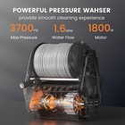 Giraffe Tools Grandfalls Pressure Washer Pro Wall Mounted Max 3700 Psi  1 6 Gpm