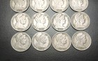 1936 1946 1949 Colombia Lot Of 12 Five 5 Centavos Circulated Coins Km199 Bogota 
