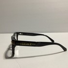 Versace Eyeglasses Transparent Black Full Rim Rectangle Shape