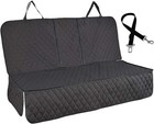 Dog Car Seat Cover For Back Seat  Hard Bottom Back Seat Extender For Pets   Heav
