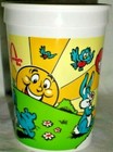 Very Hard To Find  Ronald Mcdonald  Good Morning Plastic Cup - Brand New  
