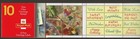 Gb Stamp Booklet 10 X 1st  Kx4 1992 Greetings Memories  Free Uk Post