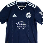 Adidas Men s Sporting Kansas City Mls Soccer Jersey Navy Size Small