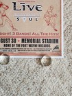 2007 Counting Crows Hatch Concert Poster Fort Wayne In Memorial Stadium 17 x11 