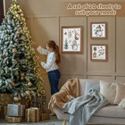 20 Sheets Winter Rub On Transfers For Crafts And Furniture Snowman Gnome Home   