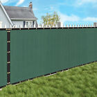 6ft X 50 Privacy Fence Screen Garden Yard Windscreen Mesh Shade Cover Green
