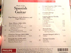 Music Of The Spanish Guitar-metropolitan Museum Of Art Recording-phillips