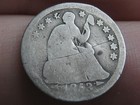 1853 O Seated Liberty Half Dime- New Orleans  With Arrows  About Good Details