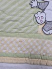 Vintage Looney Tunes Baby Crib Blanket Quilt Tweety Bird Double Sided Stains
