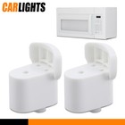 2 Pack Abs Handle Support White Compatible For Ge Microwave Wb06x10943