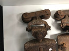 Vintage Myers Barn Door Rollers 