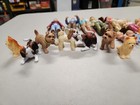 Vintage Lot Of  Fisher Price Loving Family Dollhouse Figures People Dolls Dog