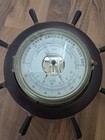 Vintage Ship s Wheel  Barometer By Schatz Made In Germany